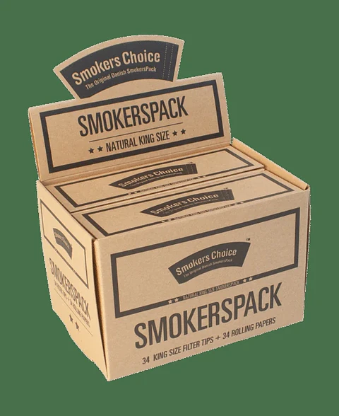 Packs de Enrolado King Size (Formato a elección) -Smokers Choice