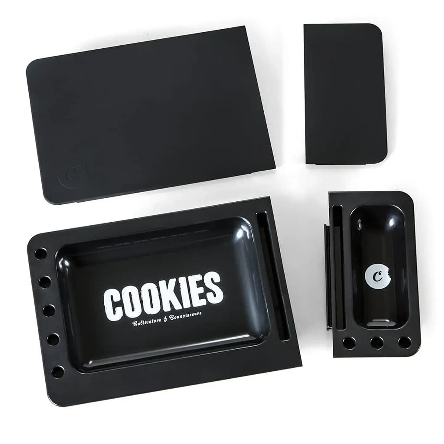 V3 Rolling Tray Black -Cookies 1