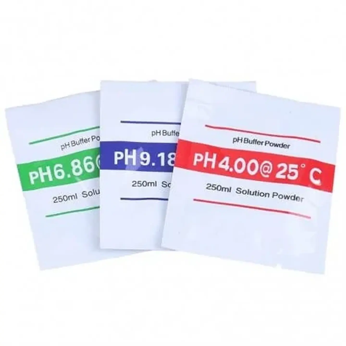 Polvo Calibrador Ph Pack 6.86 / 4.01 / 9.18 1