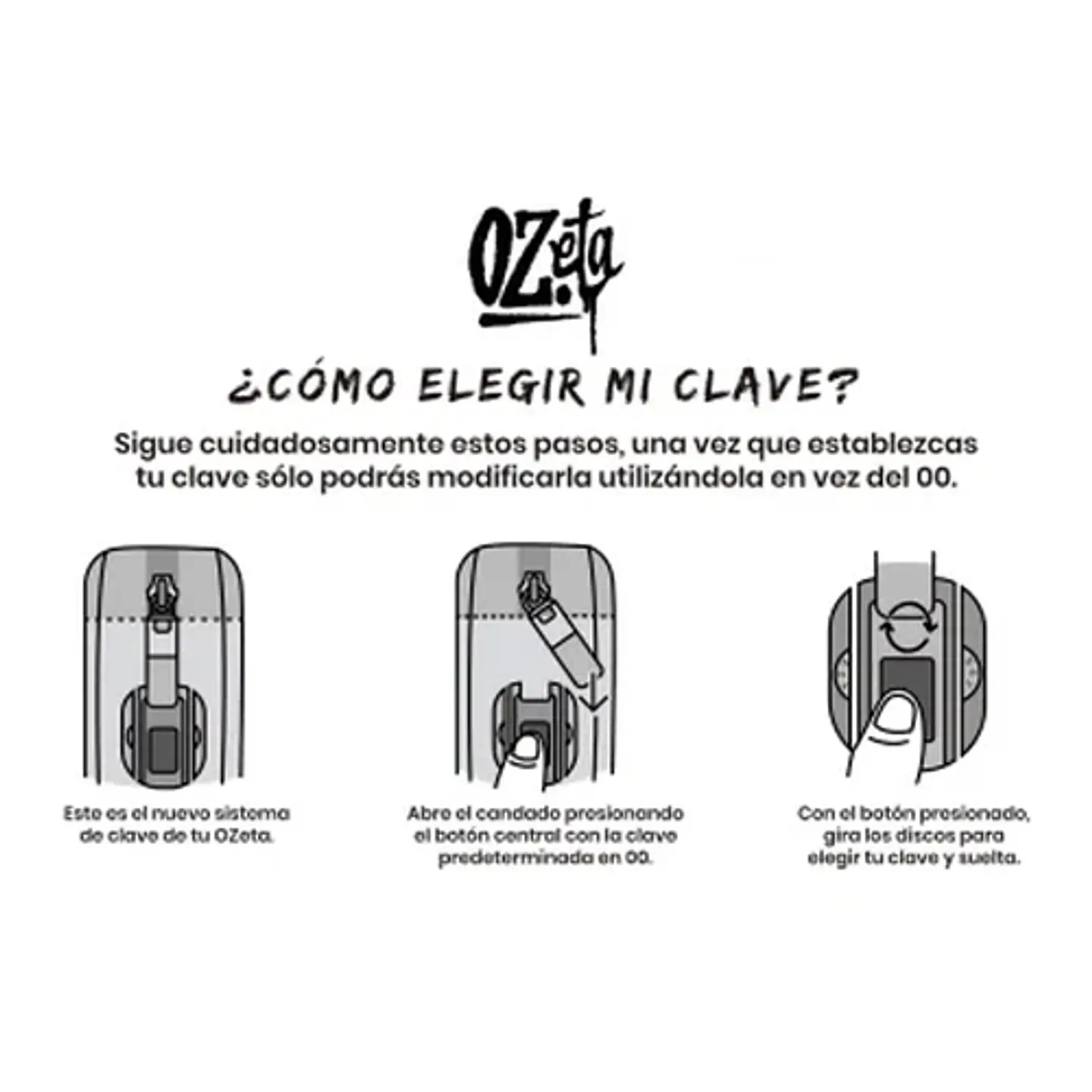 Bolso 4X4 Con Clave -Ozeta (Color a elección) 5