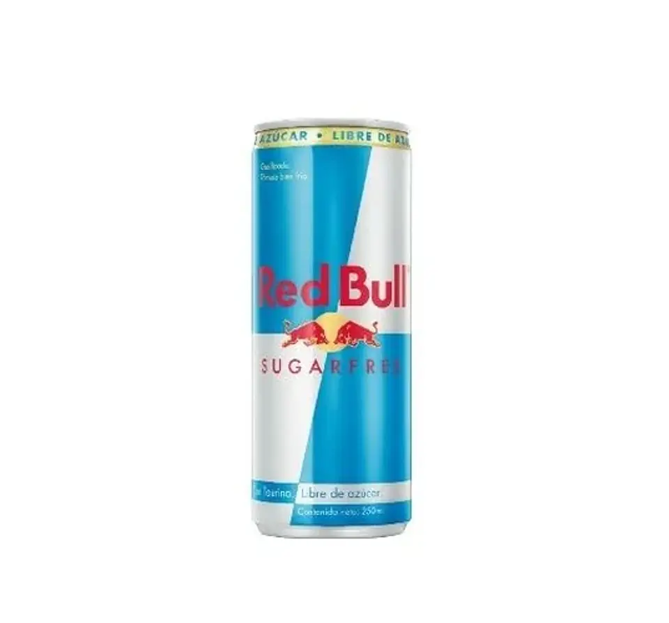 Bebida Energetica Red Bull Sin Azúcar Lata 250 Ml 1
