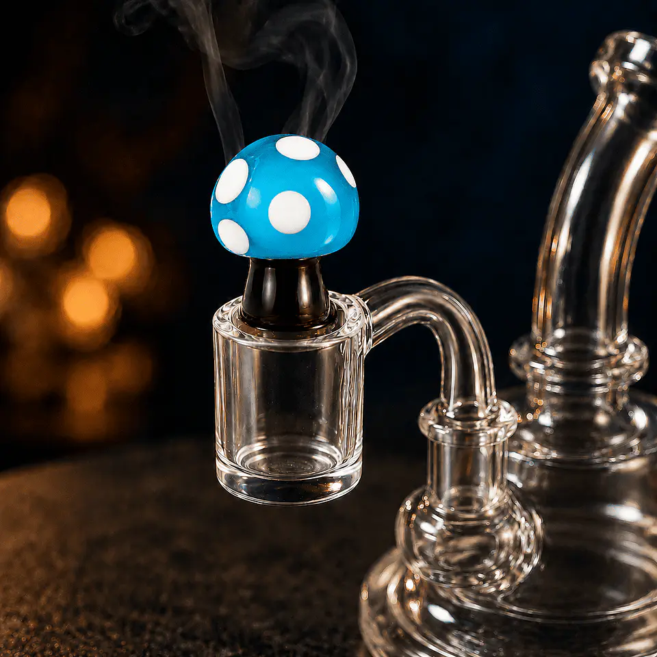 Carb Cap de Vidrio Fungi Collection - Bonglab 2