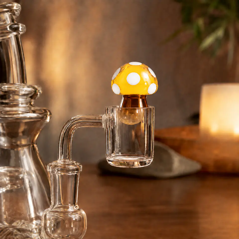 Carb Cap de Vidrio Fungi Collection - Bonglab 8