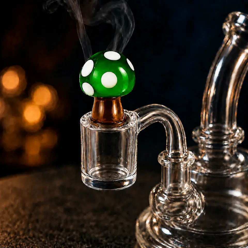 Carb Cap de Vidrio Fungi Collection - Bonglab 10
