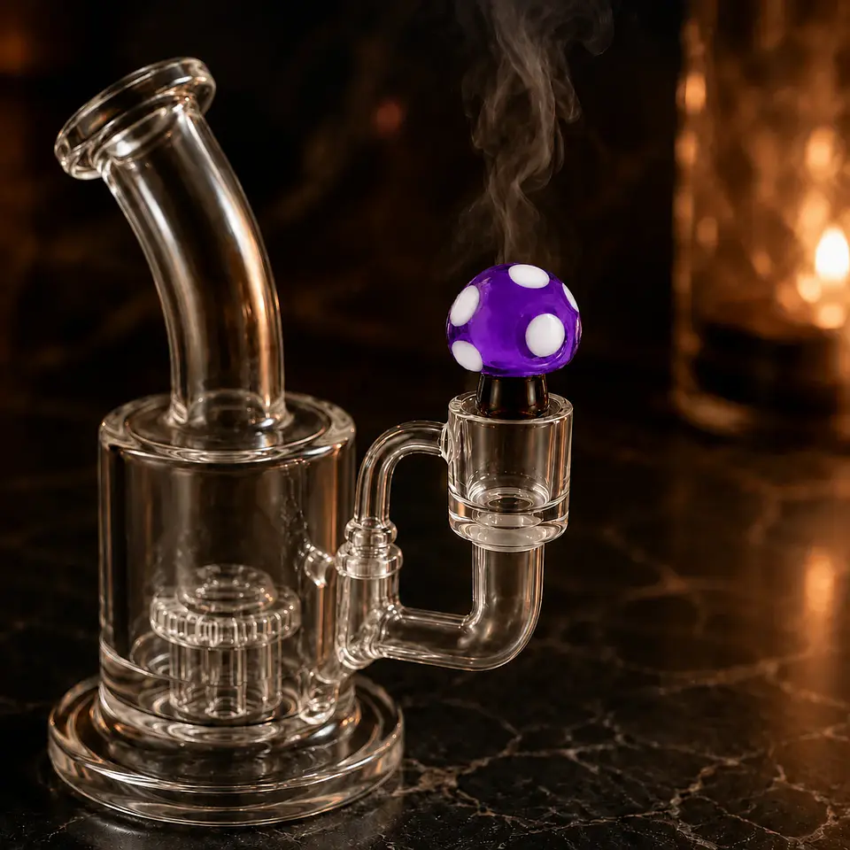 Carb Cap de Vidrio Fungi Collection - Bonglab 14