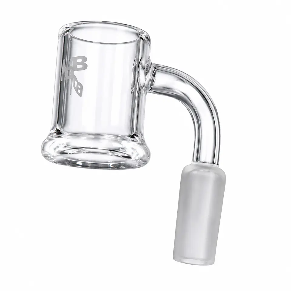 Banger de Cuarzo Bunker Base Macho 90° 14mm - Bonglab 1