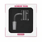 Banger de Cuarzo Bunker Base Macho 90° 14mm - Bonglab - Miniatura 2