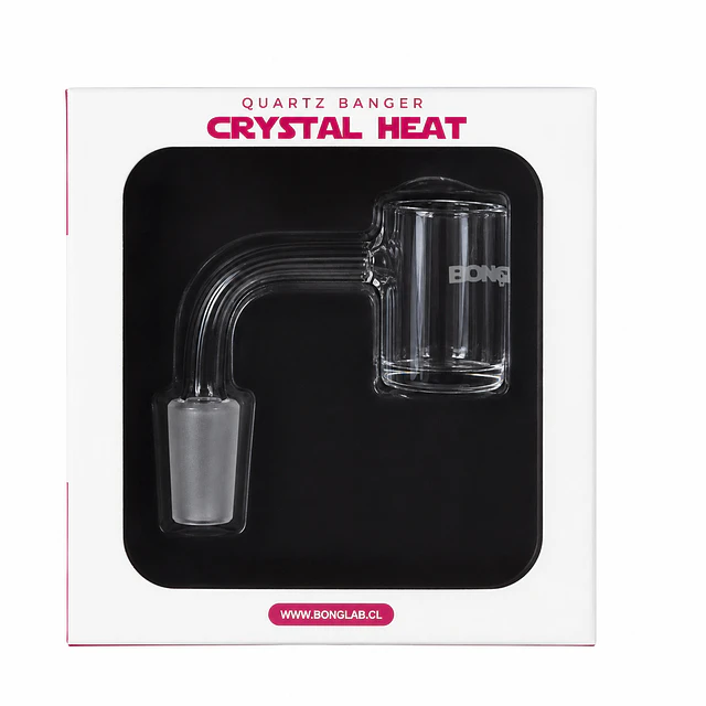 Banger de Cuarzo Crystal Heat Macho 90° 14mm