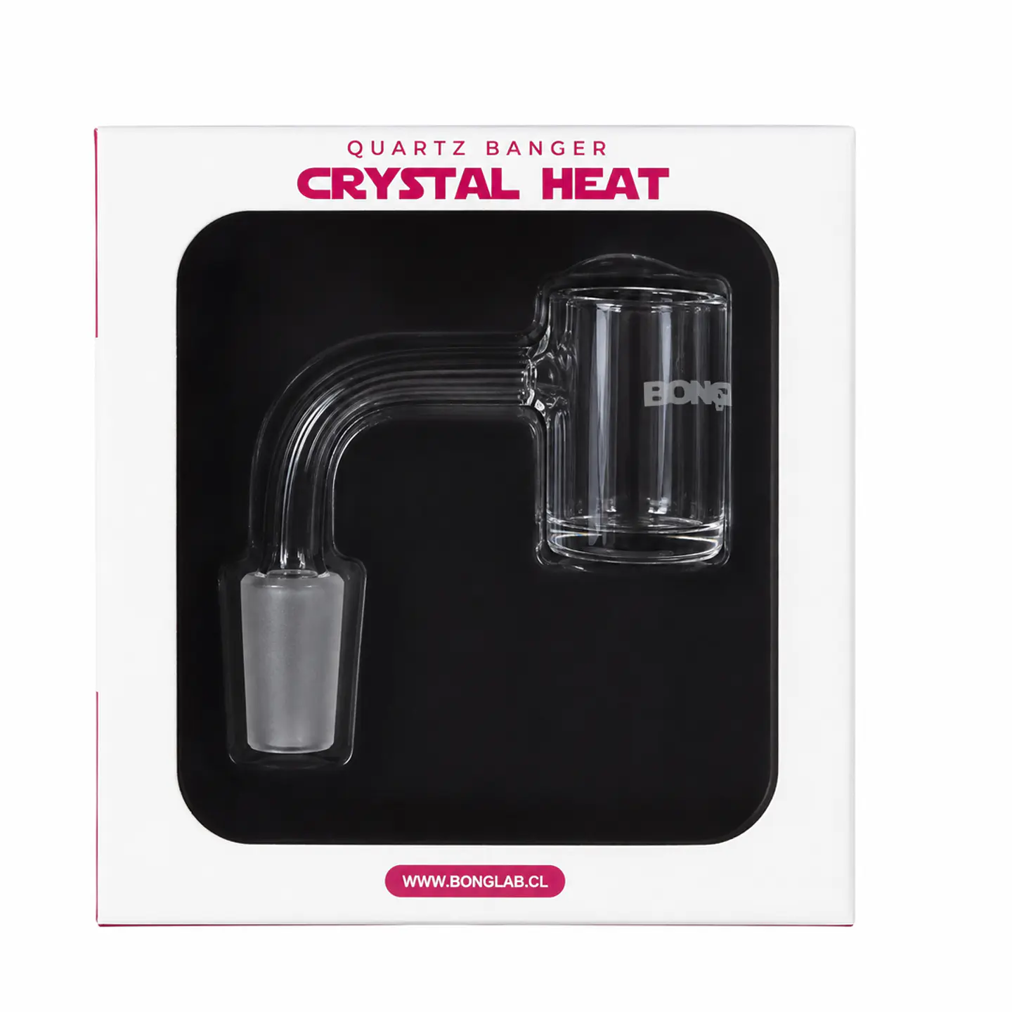 Banger de Cuarzo Crystal Heat Macho 90° 14mm - Bonglab 2