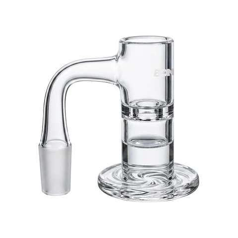 Banger de Cuarzo Flat Base Macho 90° 14mm - Bonglab