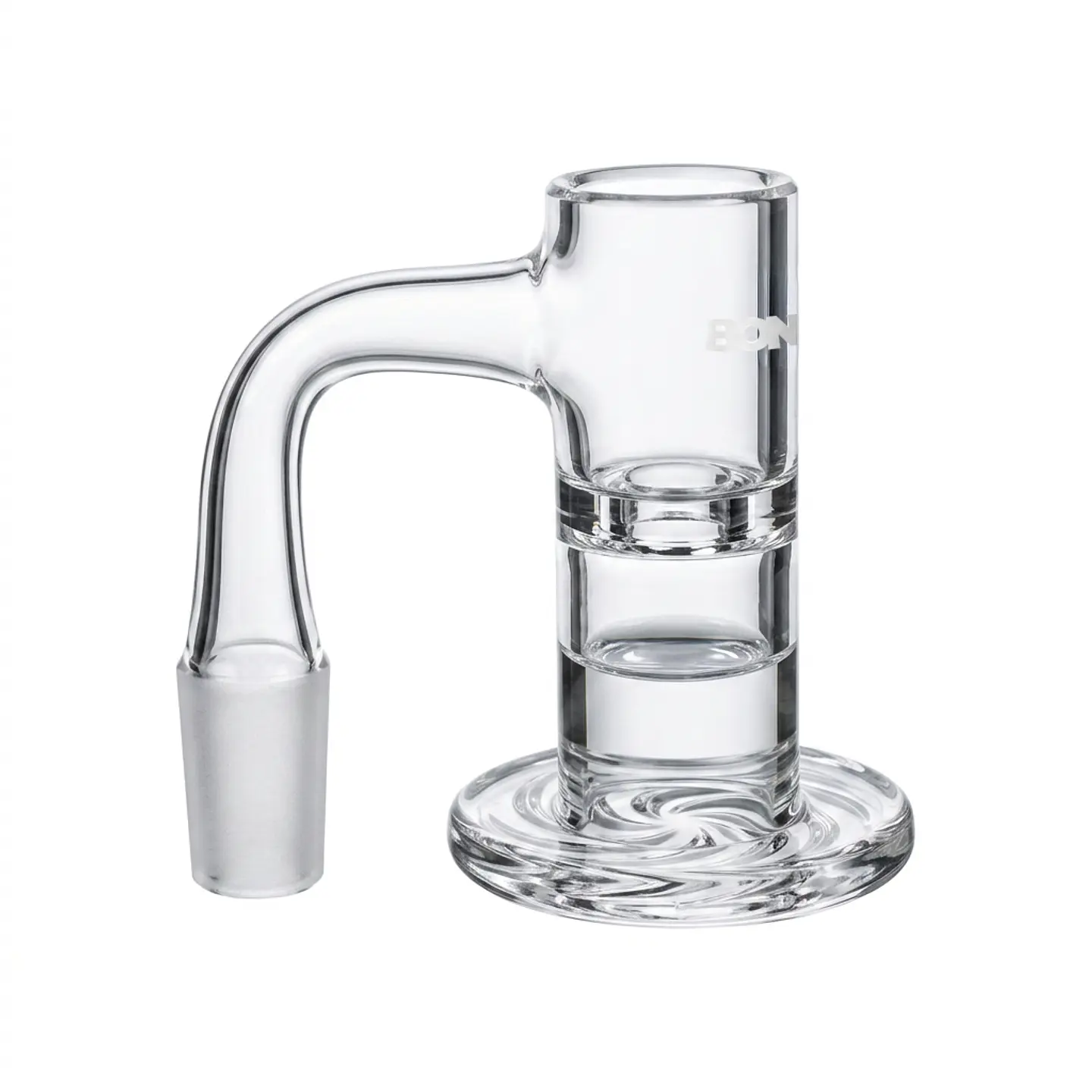 Banger de Cuarzo Flat Base Macho 90° 14mm - Bonglab 1
