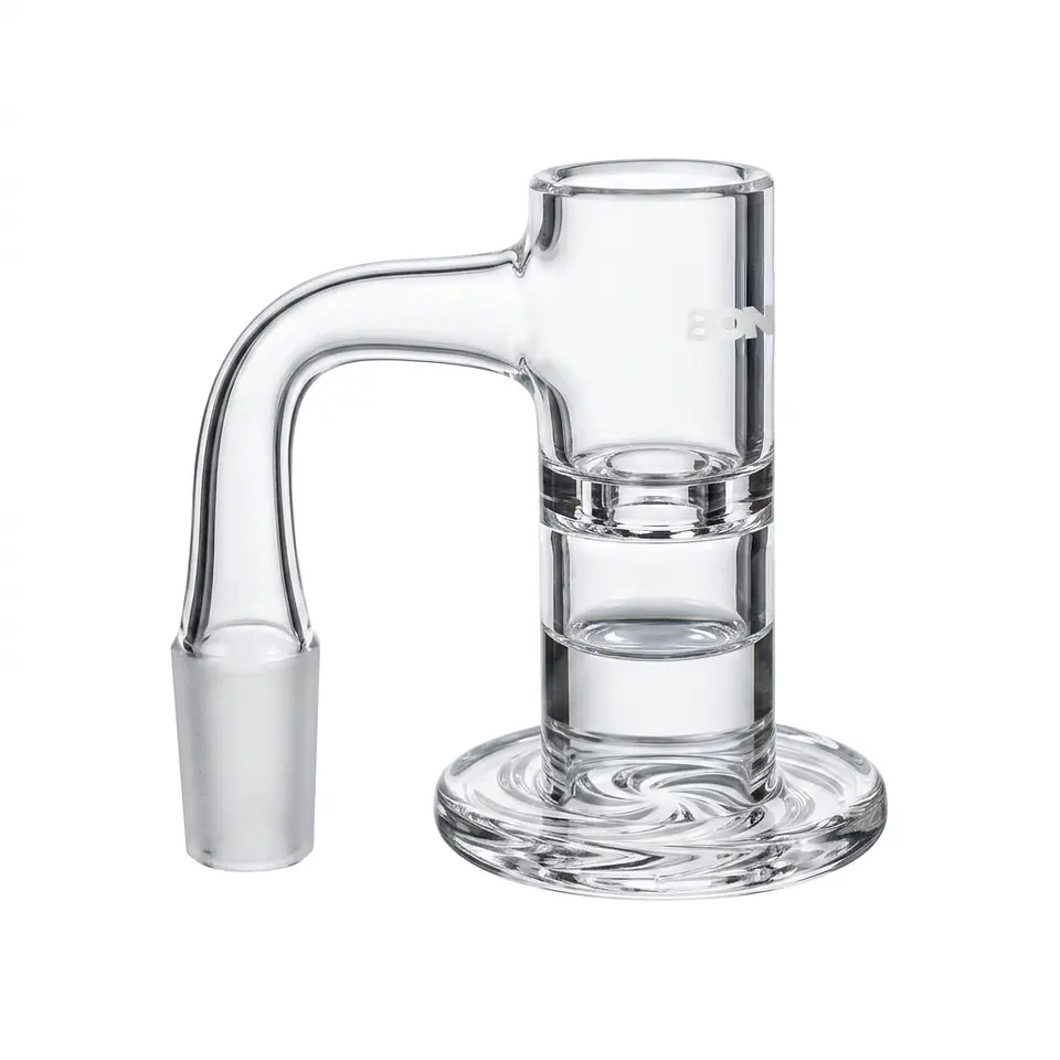 Banger de Cuarzo Flat Base Macho 90° 14mm - Bonglab 1