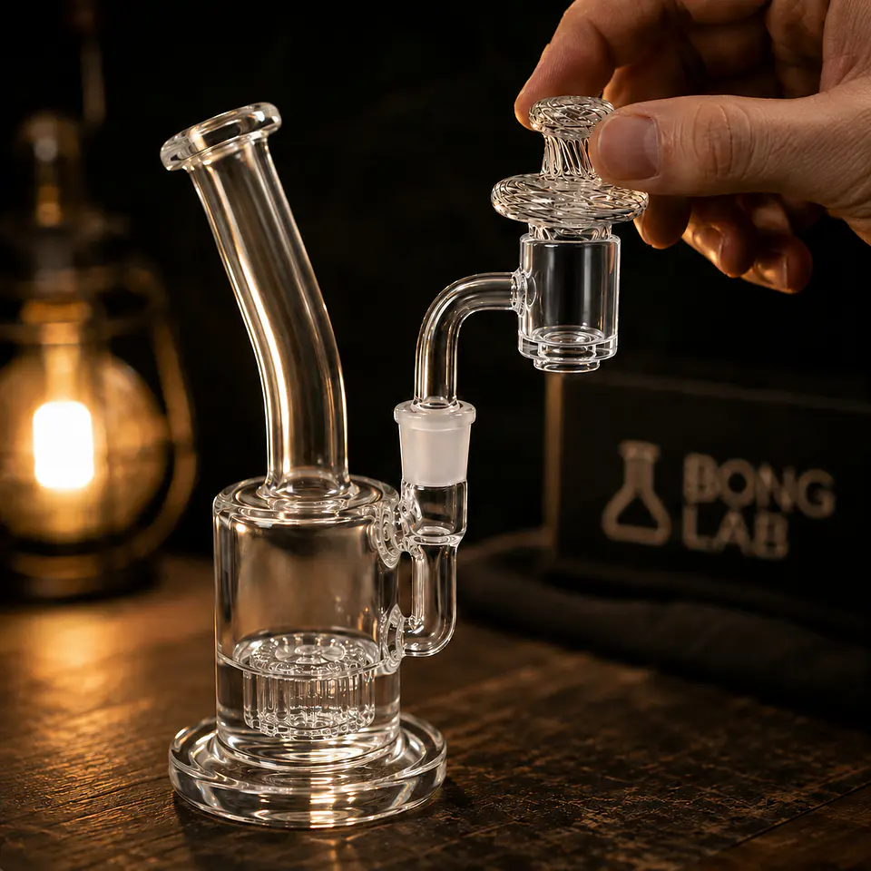 Carb Cap Direccional Streap Glass para Banger - Bonglab 3