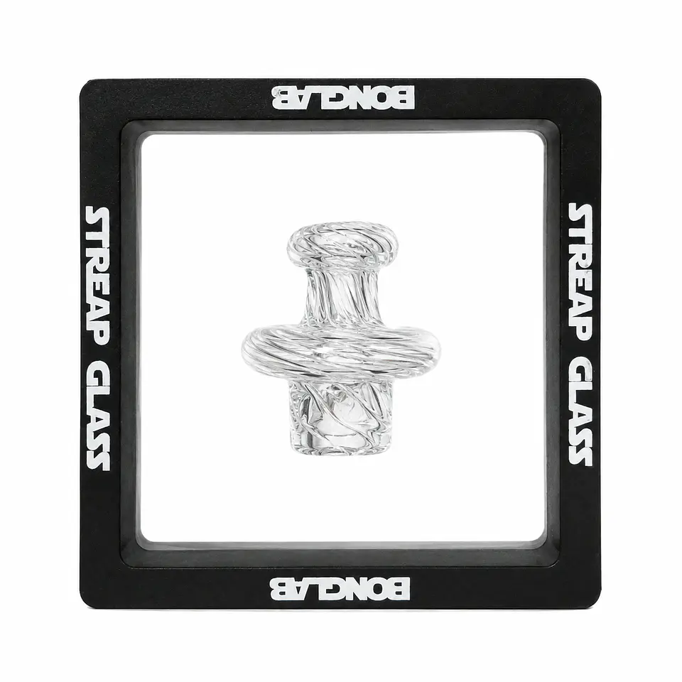 Carb Cap Direccional Streap Glass para Banger - Bonglab 4