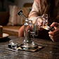 Banger de Cuarzo Flat Base Macho 90° 14mm - Bonglab - Miniatura 4