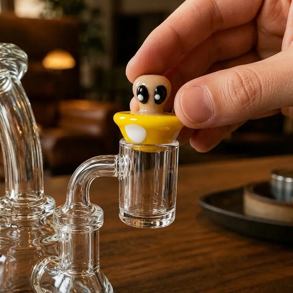 Carb Cap de Vidrio Fungi Collection - Bonglab 18