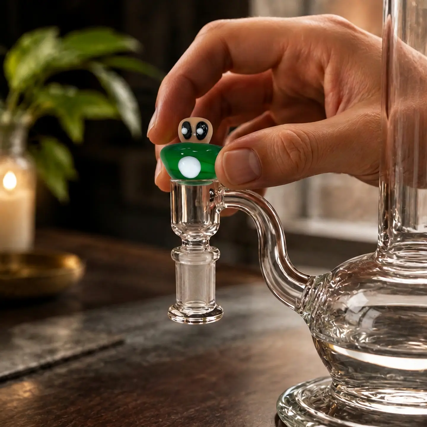 Carb Cap de Vidrio Fungi Collection - Bonglab 20