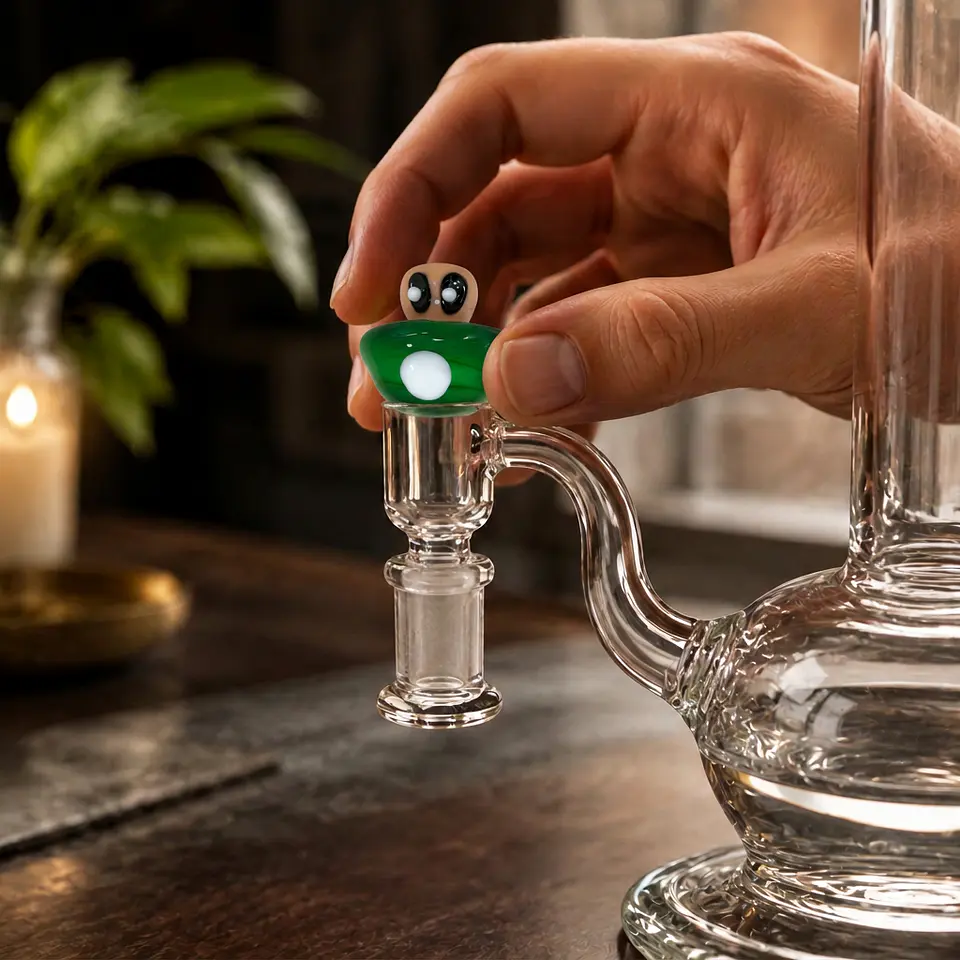 Carb Cap de Vidrio Fungi Collection - Bonglab 20