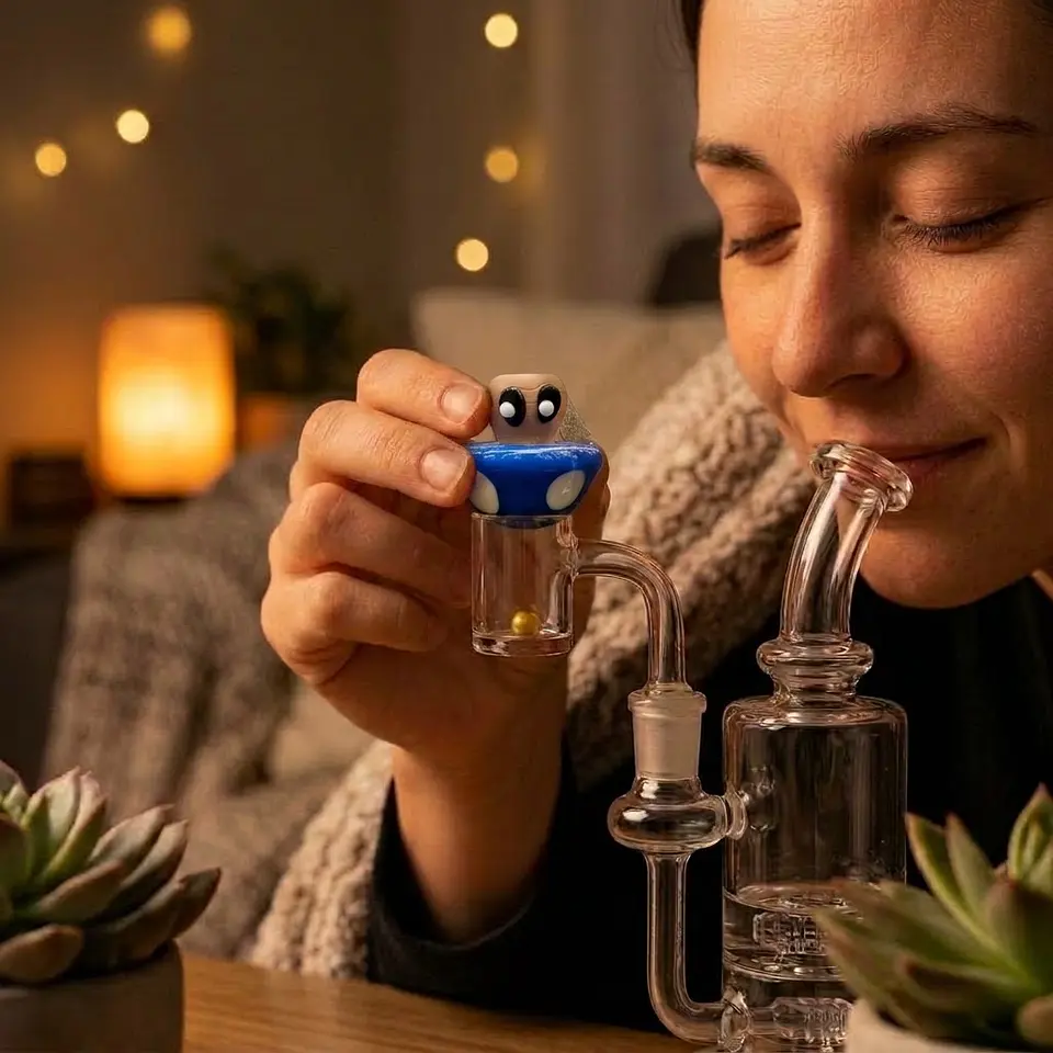 Carb Cap de Vidrio Fungi Collection - Bonglab 23