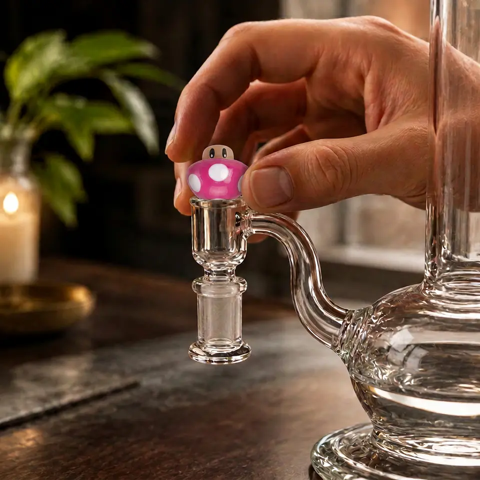 Carb Cap de Vidrio Fungi Collection - Bonglab 24