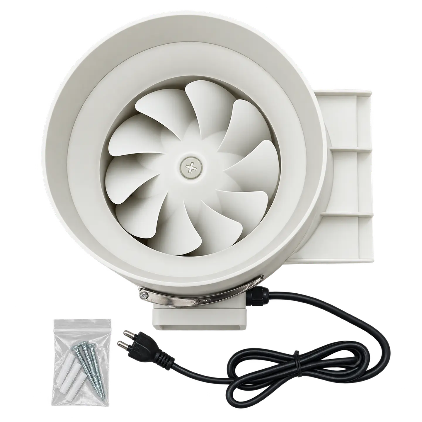 Extractor de Aire TT 250mm 1405 m³/h con Cable - Kasvi 2