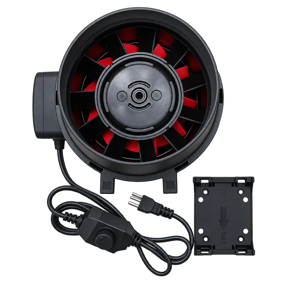 Extractor de Aire TT Pro 125mm 2 Velocidades 482-610 m³/h - Kasvi 1