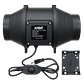 Extractor de Aire TT Pro 125mm 2 Velocidades 482-610 m³/h - Kasvi - Miniatura 2