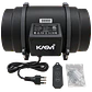 Extractor de Aire TT EC 150mm 682 m³/h Automatizable - Kasvi - Miniatura 8