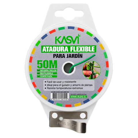 Atadura Flexible para Jardín 50 m - Kasvi