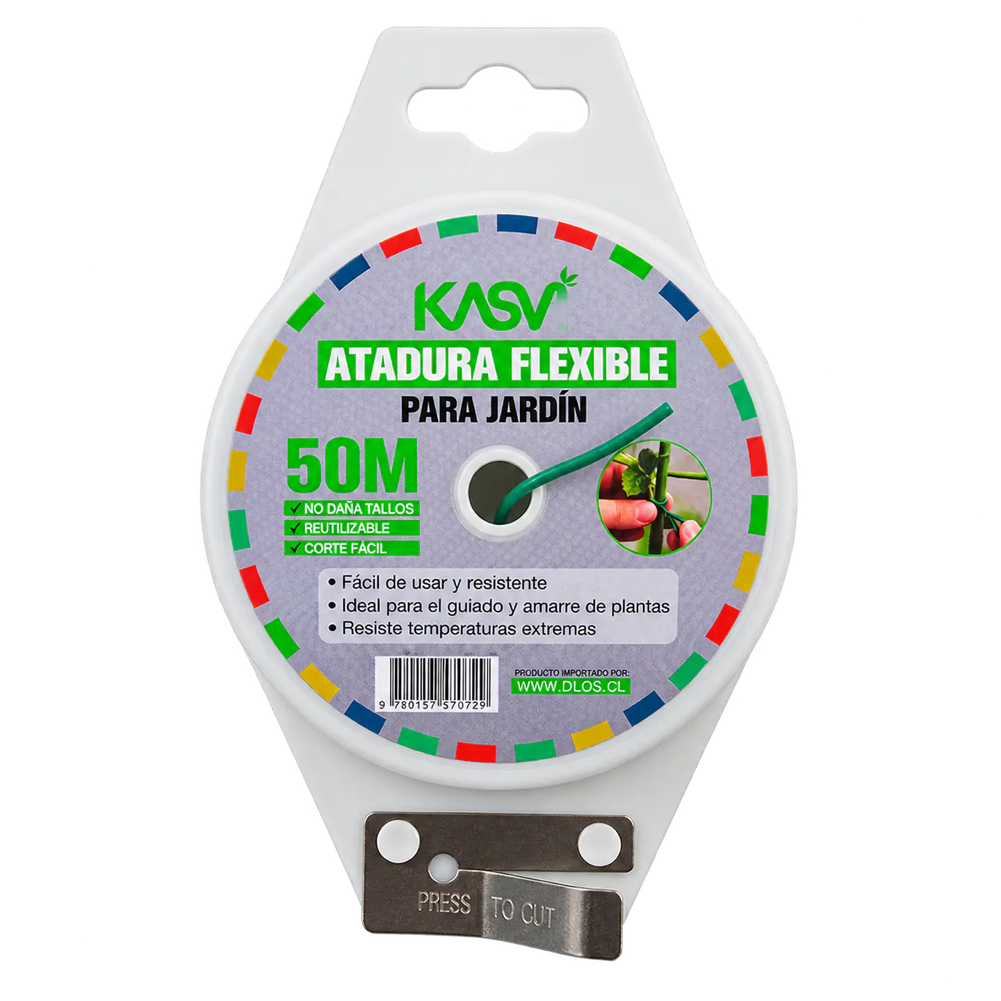 Atadura Flexible para Jardín 50 m - Kasvi 3