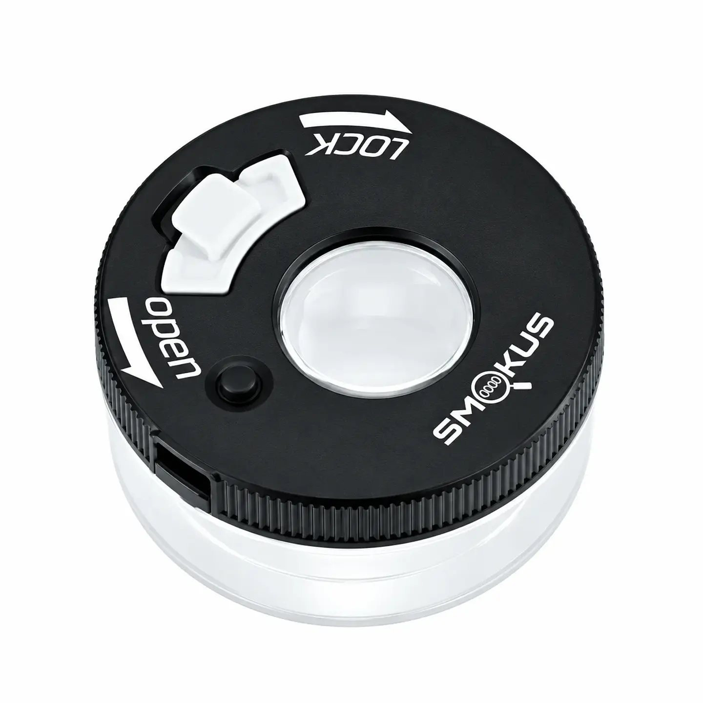 CONTENEDOR HERMETICO CON LUPA - SMOKUS FOCUS (Color a elección) 5
