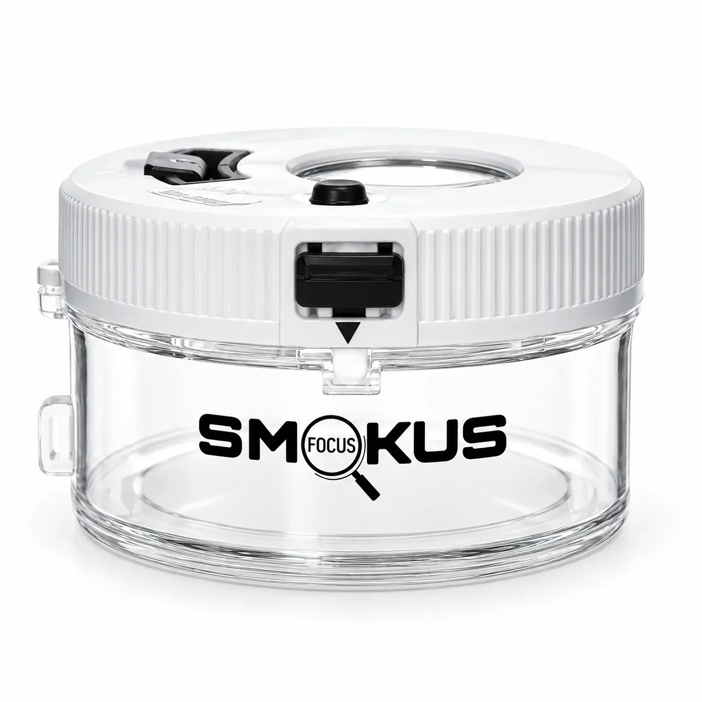 CONTENEDOR HERMETICO CON LUPA - SMOKUS FOCUS (Color a elección) 1