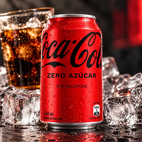 COCA COLA SIN AZUCAR LATA 350cc