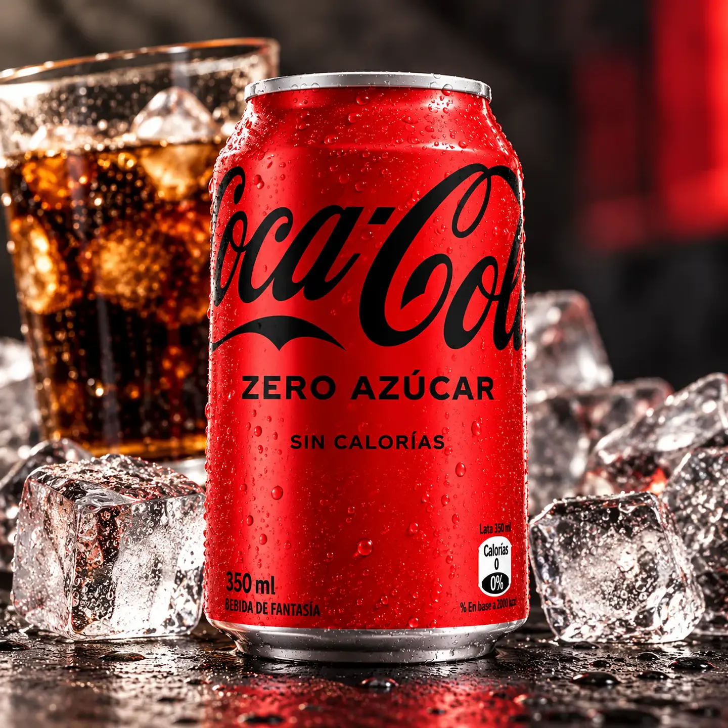 COCA COLA SIN AZUCAR LATA 350cc 2
