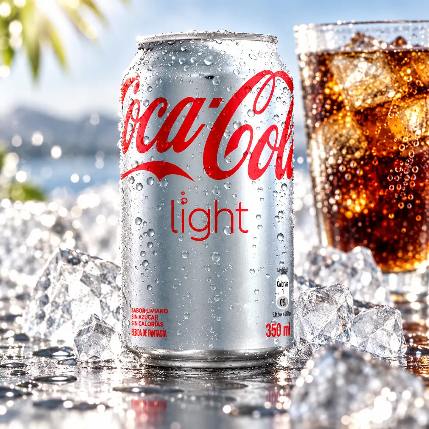 COCA COLA LIGHT LATA 350cc 2