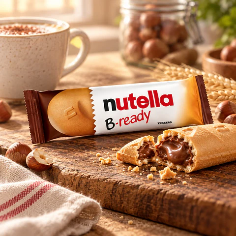 GALLETA WAFER NUTELLA B-READY