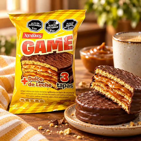ALFAJOR ARGENTINO GAME 60GR