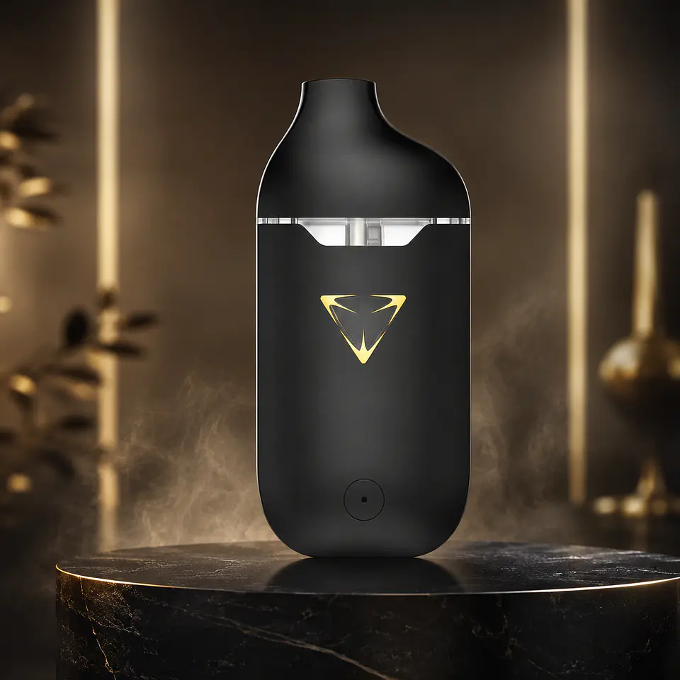 Vape Desechable Recargable Aurix 2 ml 280 mAh Negro 5