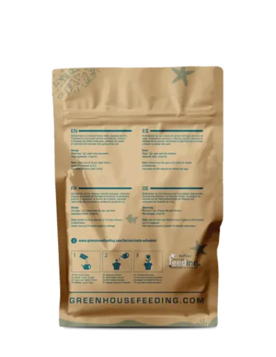 BioEnhancer 125 g Ácidos Húmicos y Extracto de Algas - Green House Feeding 2