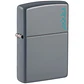 CLASSIC FLAT GREY LOGO-ZIPPO  - Miniatura 2