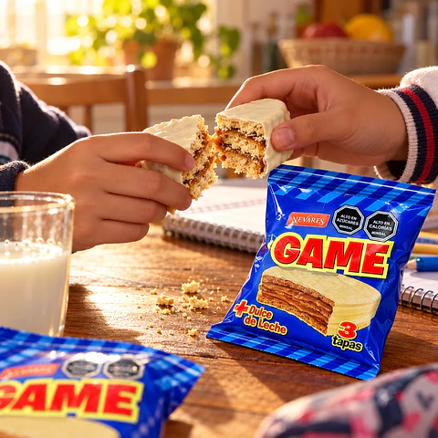 Alfajor Game Blanco