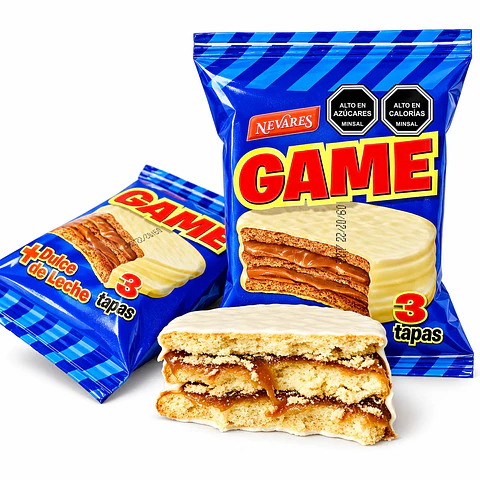 Alfajor Game Blanco