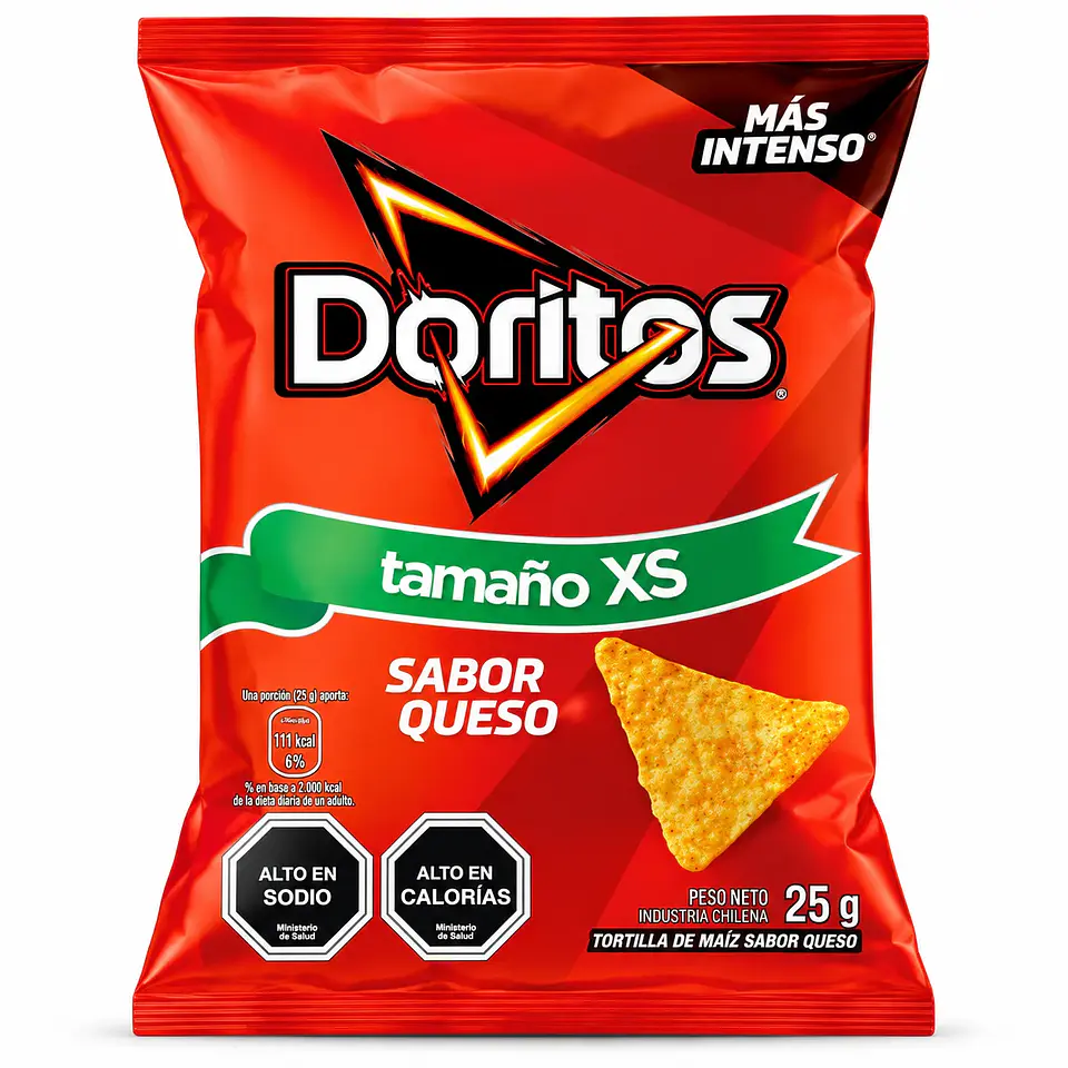 Doritos sabor queso XS 25Gr 1