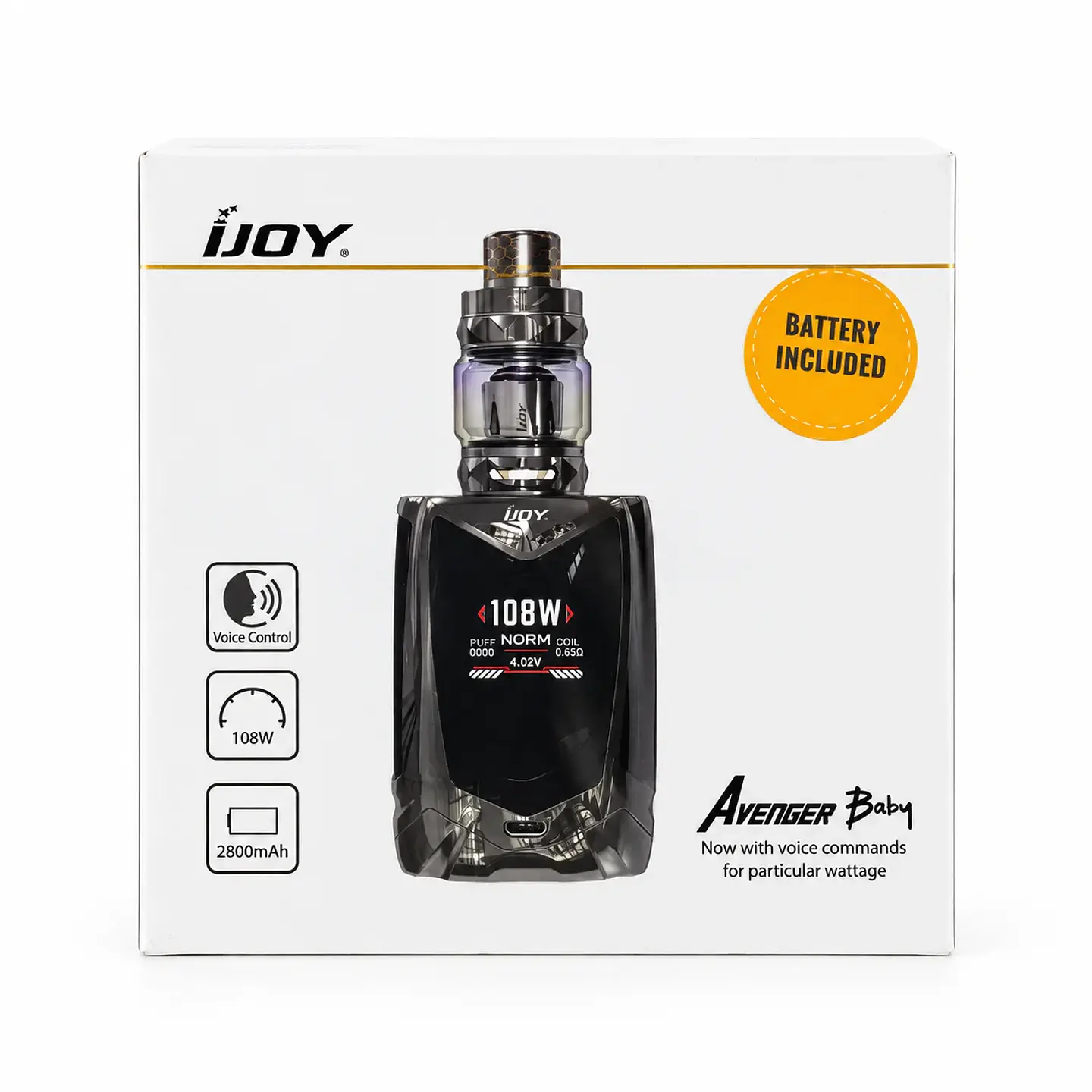Ijoy avenger baby vaporizador esencias 1