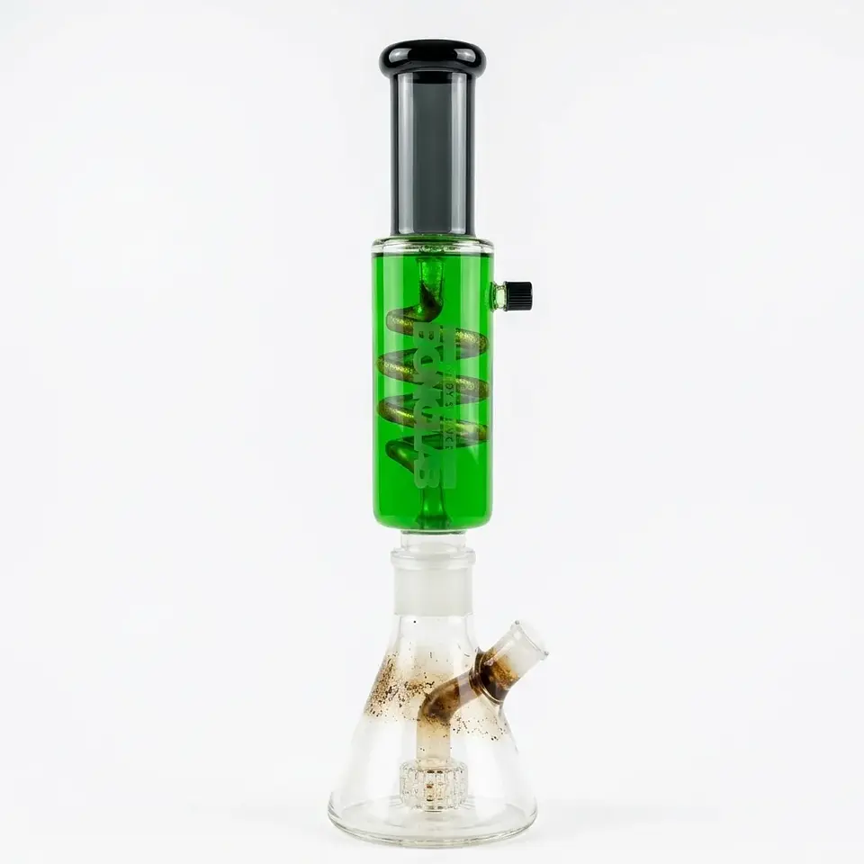 GLYCERIN GREEN AVALANCHE-BONGLAB 1