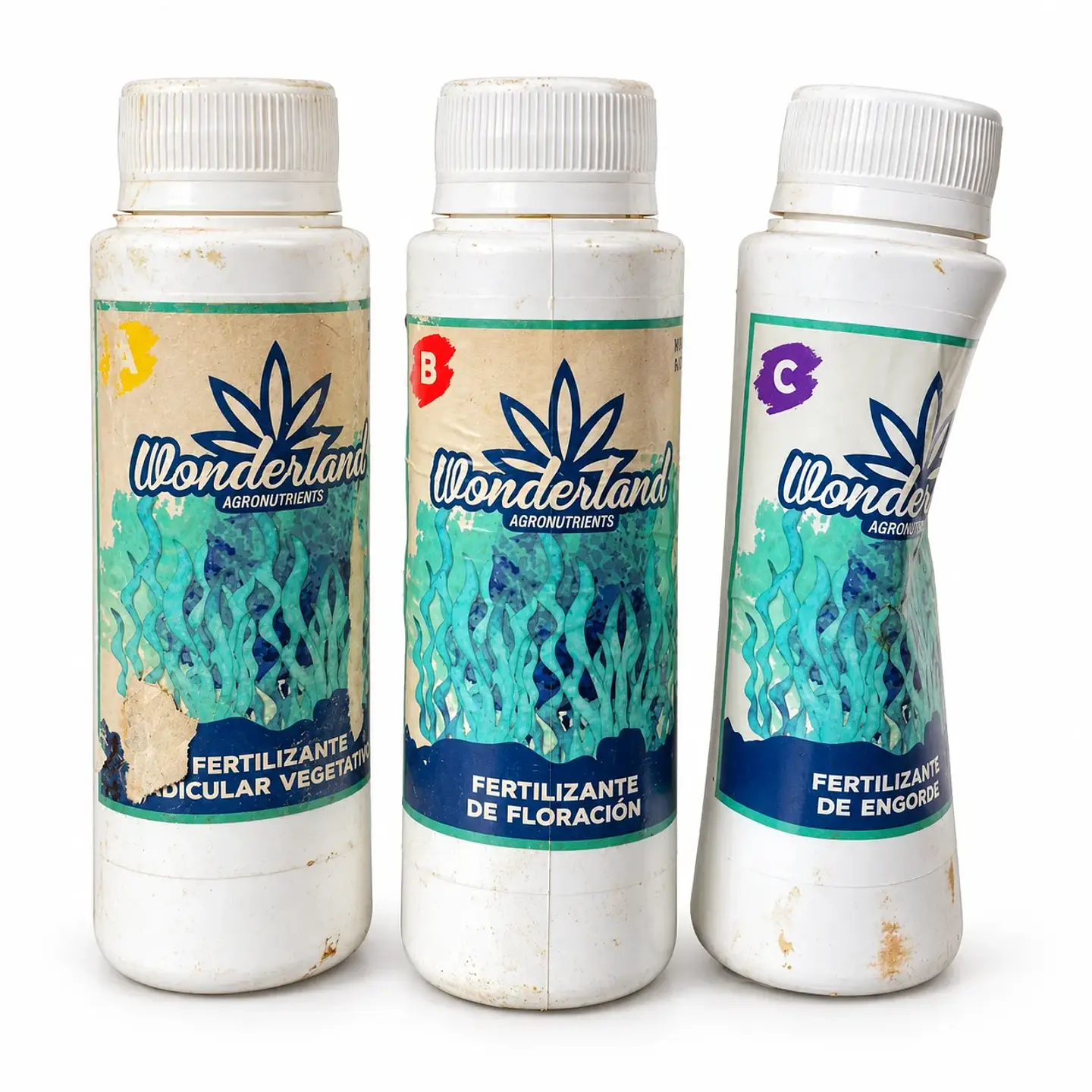 TRIPACK ORGANICO BASE ALGA 250ML-WONDERLAND (+SEMILLA) 1