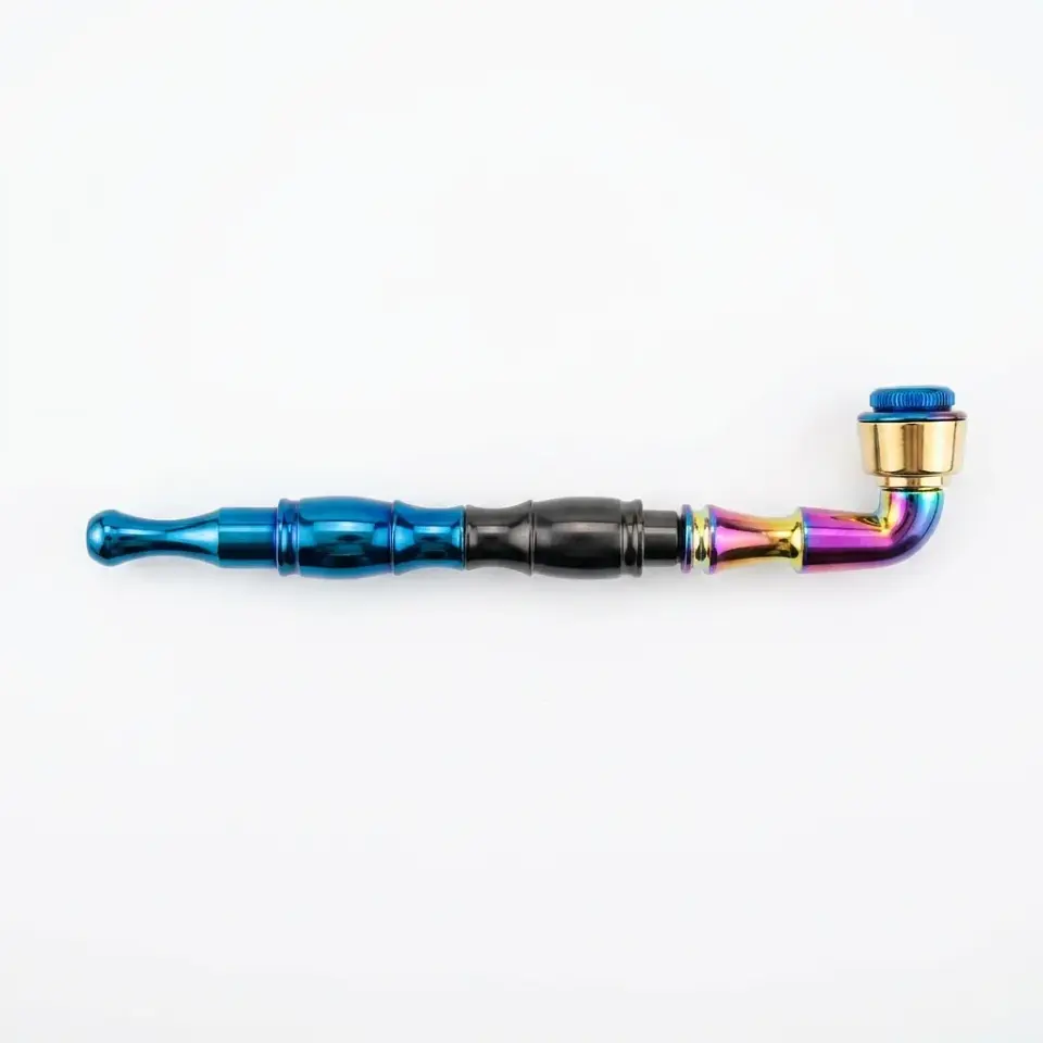 Pipa Metálica Retro Nova (Color a elección) 14