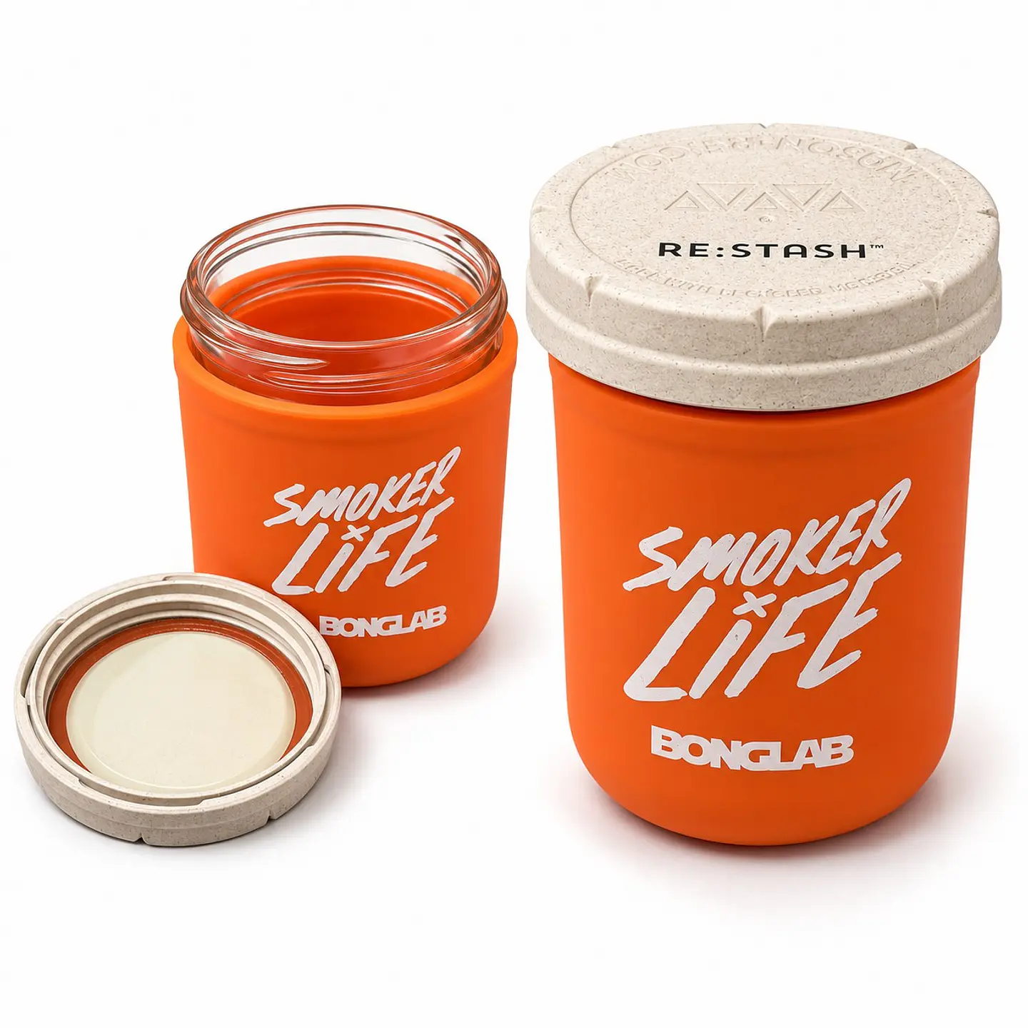 Jar 16Oz-Bonglab Re: Stash (Color a elección) 8