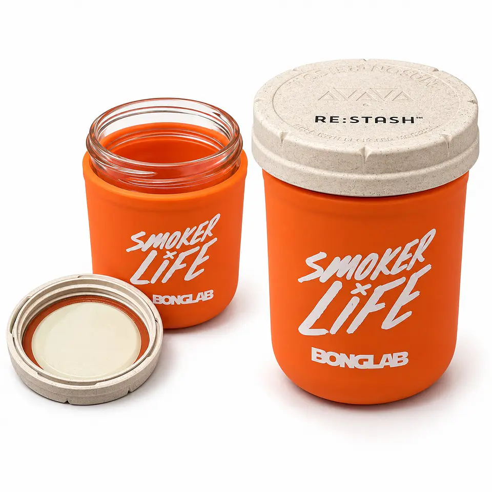 Jar 16Oz-Bonglab Re: Stash (Color a elección) 8