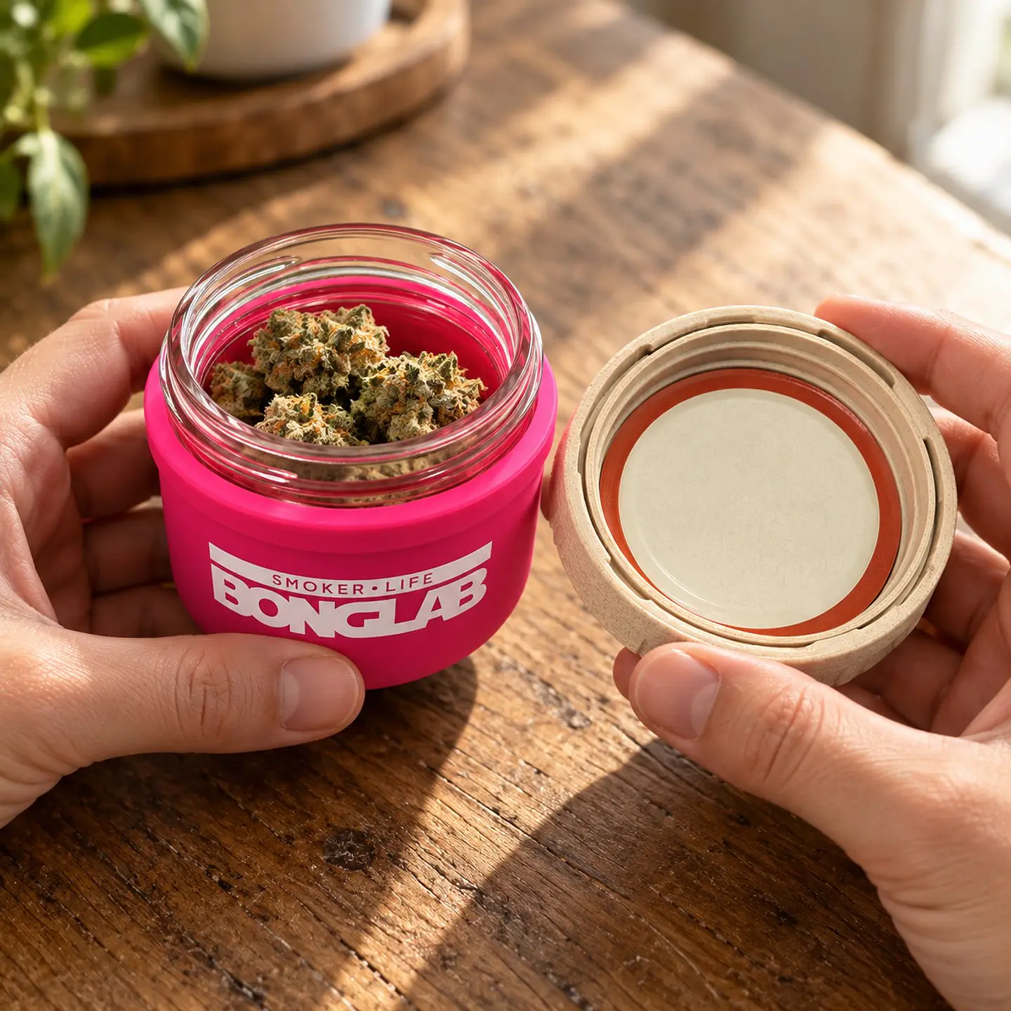 Jar 4Oz-Bonglab Re: Stash (Color a elección) 8